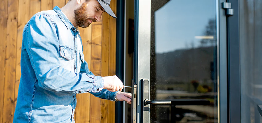 Frameless Glass Storefront Door Locks Replacement in Kensington, CA